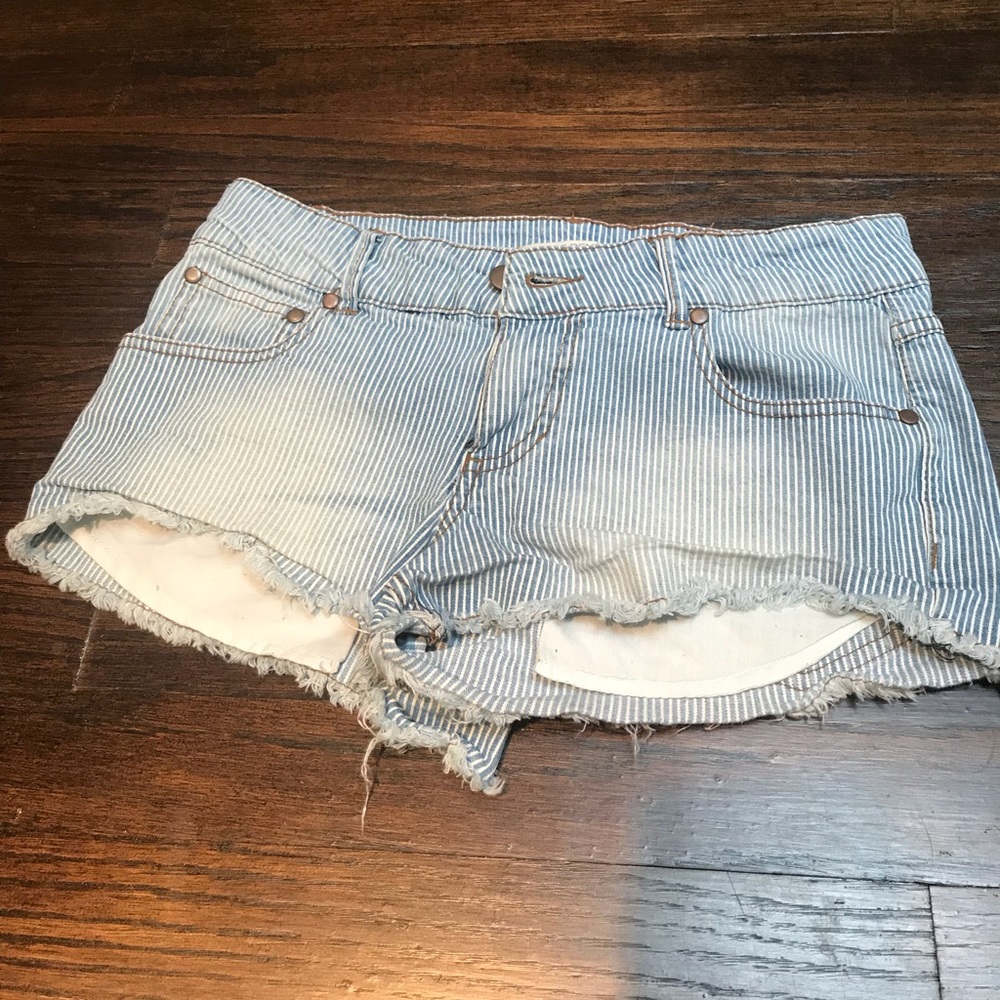 Blue/White Strip Denim Jeans (26)
